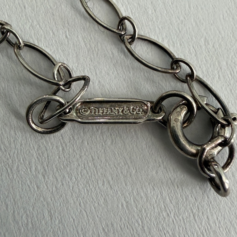 Silver Key Pendant Necklace - Picture 4 of 6